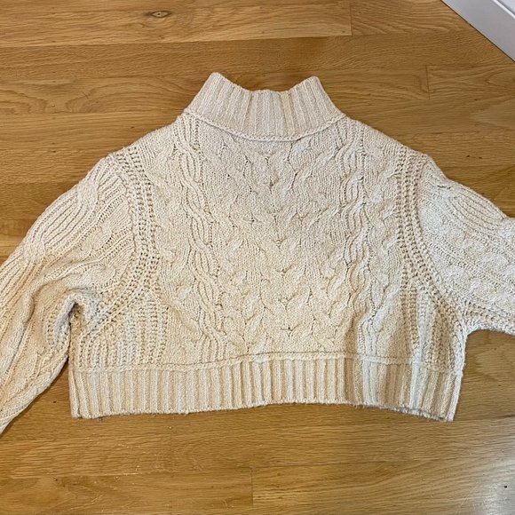 Free People Sweaters - Free People Knit Crop Sweater